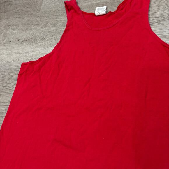 Rare Vintage 90s Nike Embroidered Swoosh Muscle Beach Tank Top Medium - Picture 10 of 11